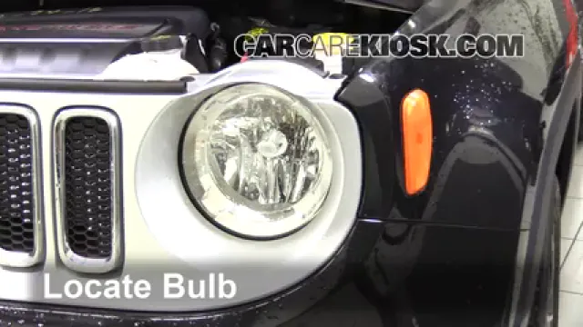 2016 Jeep Renegade Limited 2.4L 4 Cyl. Lights Headlight (replace bulb)